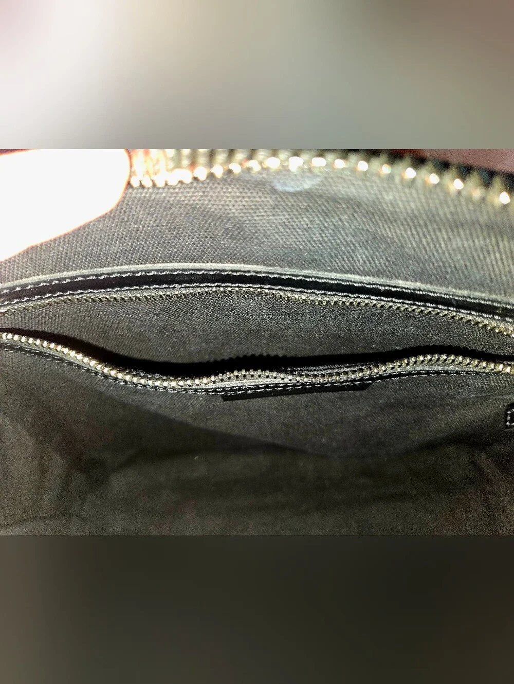 Givenchy Medium Antigona Black Smooth Leather Silver Hardware Authentic